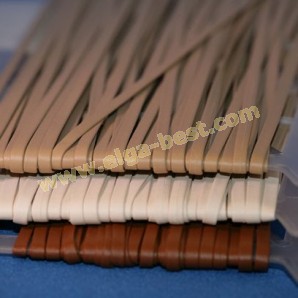 Leather ribbon imitation Nappa 4mm