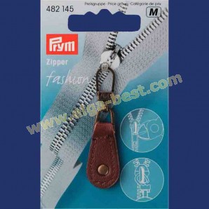 Prym 482145 Fashion Zipper Leder