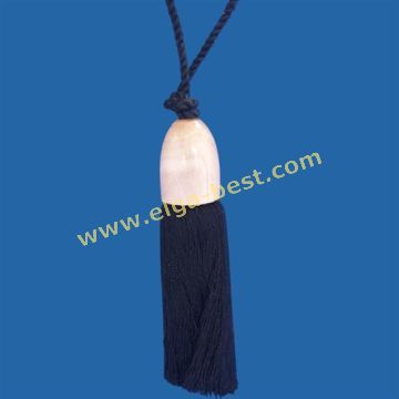 40017-W Sleutelkwast 10x zwart hout