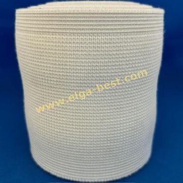 Bandelastiek stevig 80mm 5m wit Sale