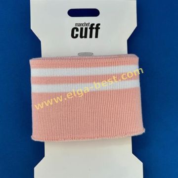 Cuffs Boordje 135x7cm  L.rose
