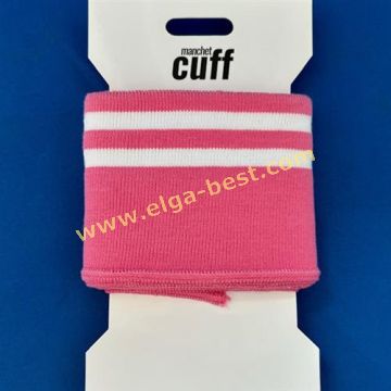 Cuffs Boordje 135x7cm  1-E  rose