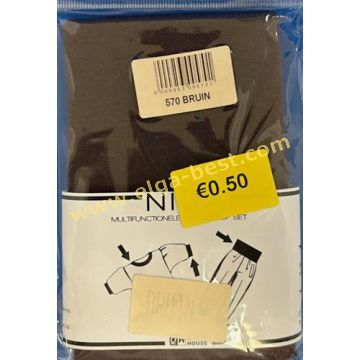 Boordstof set 30x35cm 570 bruin