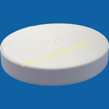 Ceintuurelastiek 25mm 10m 16 wit