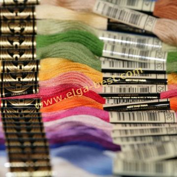 W100B Dmc kleurenkaart