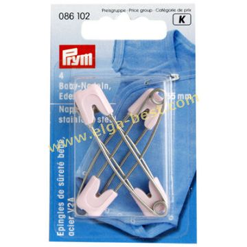 Prym 086102 Baby safety pins steel 