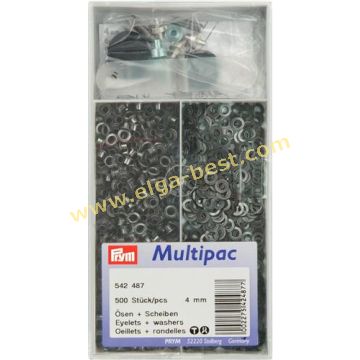 542487 Ringen schijven ms  4mm 500x brons