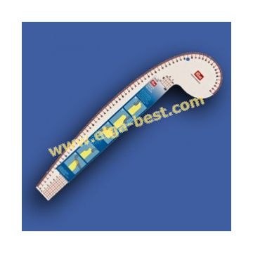 611501 Gebogen liniaal 3x