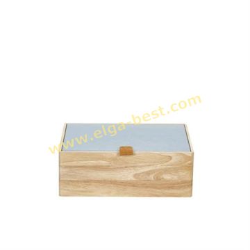 612576 Box hout blauw