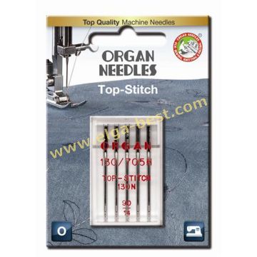 5600090BL 130/705H Top Stitch 130N Organ 90/12 20x