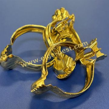 329020 Deco-Clip box  35mm 30x Messing