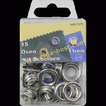 H641370 Ogen+ringen rvs