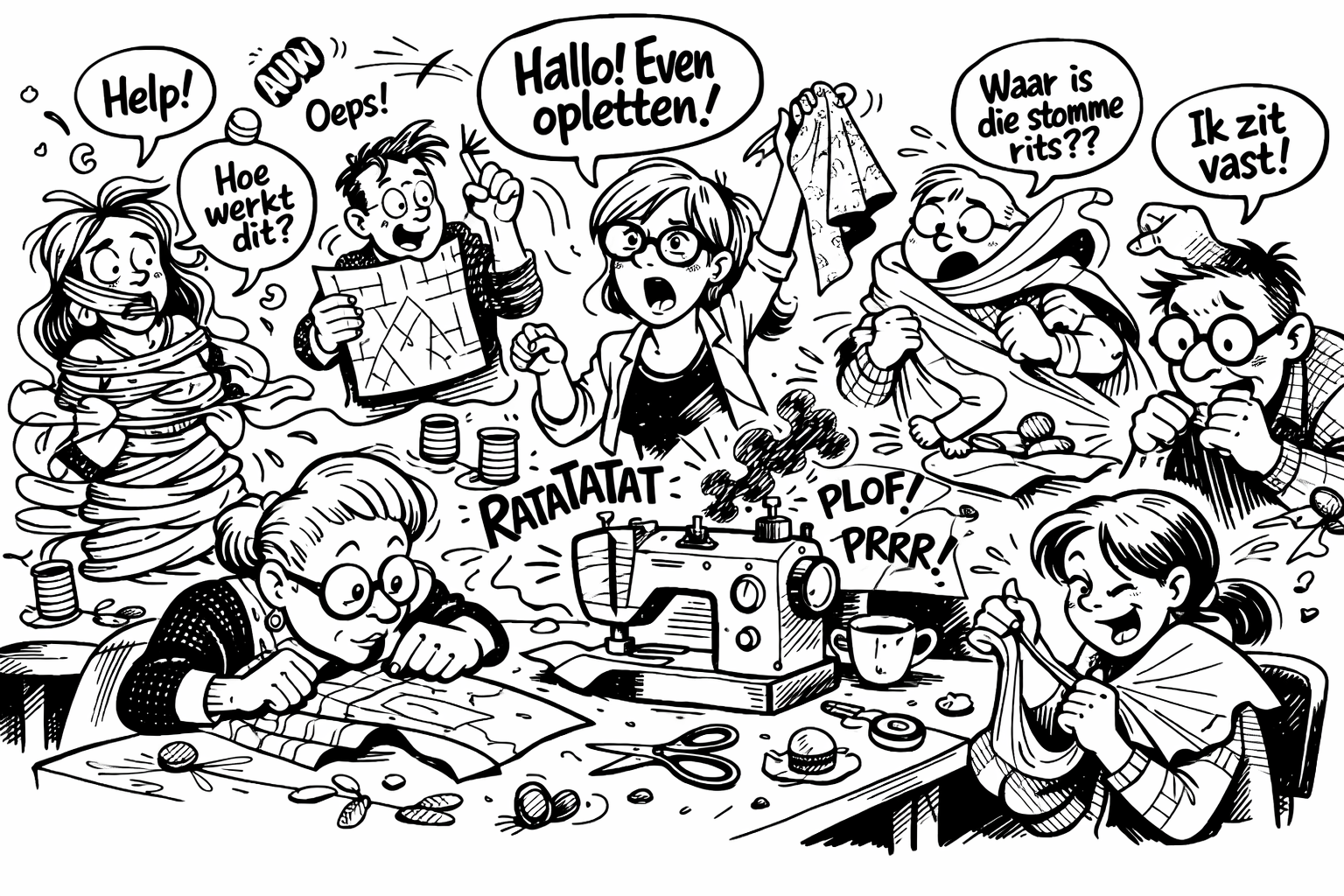 Zelfmaakmode is terug van nooit echt weggeweest - ELGA helpt