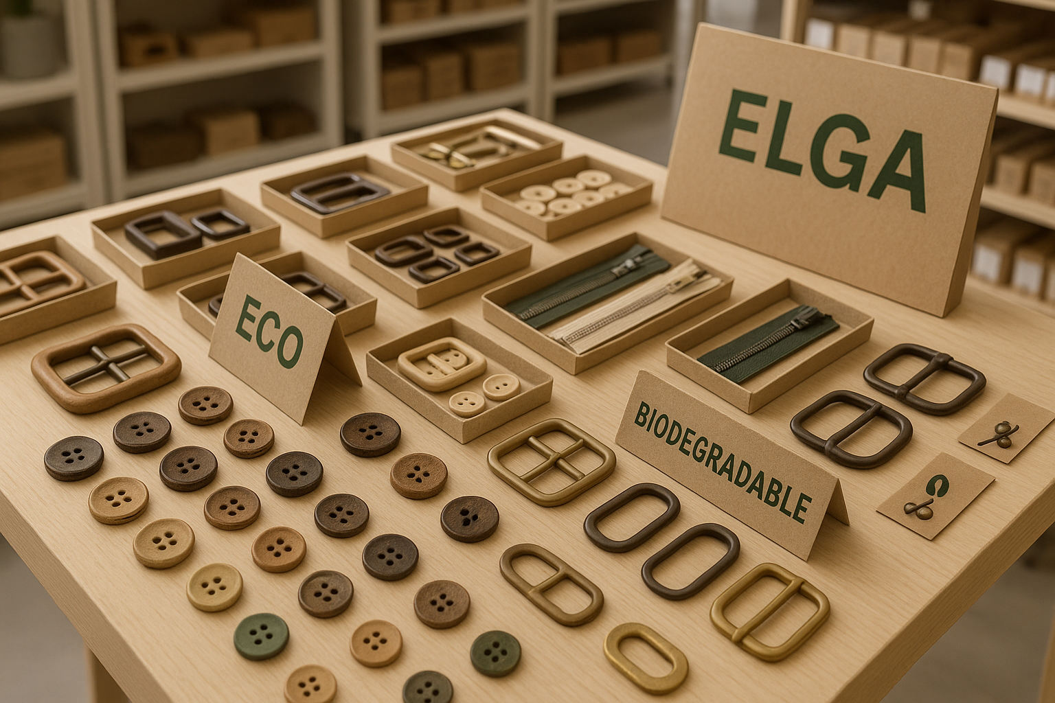 Ontdek ons groeiend assortiment eco-vriendelijke fournituren bij de groothandel van ELGA